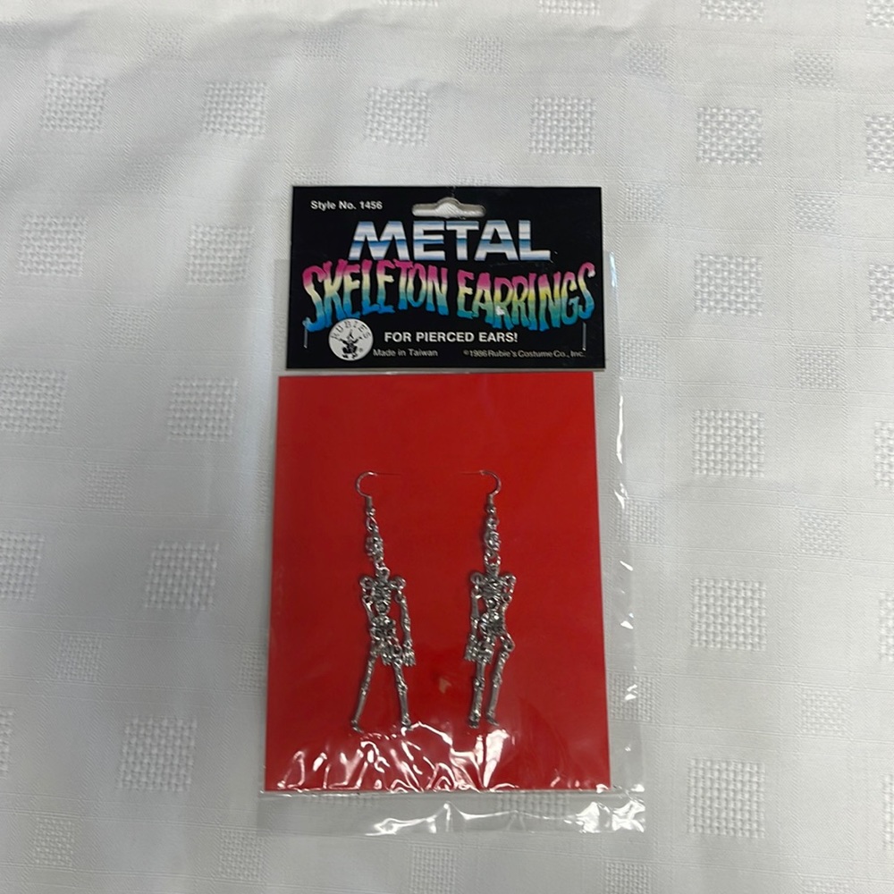 3 Sets of Skeleton Earrings